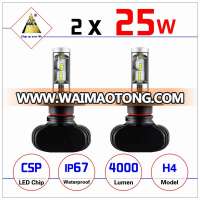 auto parts, Super bright led headlight bulb h4 80w 40w 12v 8000LM led bulbs h7 led car headlight h1 h3 h4 h11 h13 9006 9005