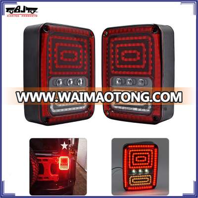 BJ-TL-02 EU LED Brake Tail Lamp Signal Running Reverse Light for Jeep Wrangler JK 07-16